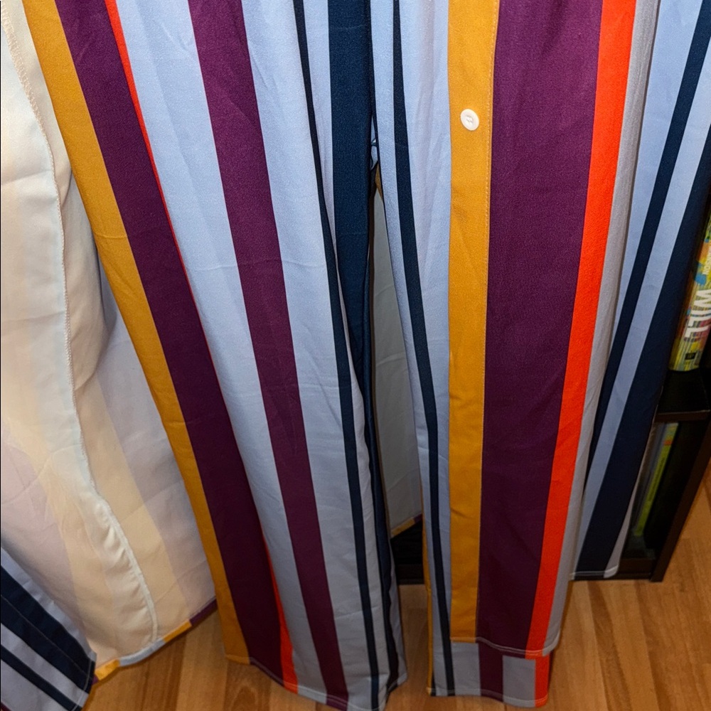 Striped Multicolor Women's Set - Picture 7 of 9